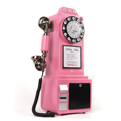 Kvynzz 2023 New Audio Guestbook Phone Booth Wedding Recorder a Great Addition to Any Special Occasion - Wedding Guestbook Phone Booth (Pink)