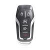 Unifizz Replacement Smart Key Fob Case Keyless Entry Remote Keys Shell Cover 5 Buttons Black with Blade No Chip for Ford F150 F250 view 1