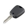 Unifizz Remote Uncut Insert Key Fob Shell Case Replacement Black 2 Buttons for Peugeot 106 206 306 307 405 view 3