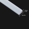 Solid Silicone Sweeping Robot Threshold Ramp Frameless Shower Threshold Door Bottom Seal Strip Water Barrier Can Be Used for Indoor Bathroom Kitchen Sink Countertops (Size : 100x5x1.8cm) view 2