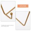 HOMSFOU Photo Frame Display Stand Book Stand Picture Stand Plate Display Stands Picture Holder Small Easels for Display Easel Plate Stand Plate Stands for Display Metal Plate Holder view 2