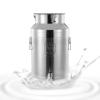 35L/9.25Gallon Stainless Steel Milk Can - Heavy Duty Milk Jug Ice Bucket Wine Pail Bucket Bottle SS liquid Container Storage W/Independent Embedded Silicone Sealed Lid Easy to Open and Use view 3