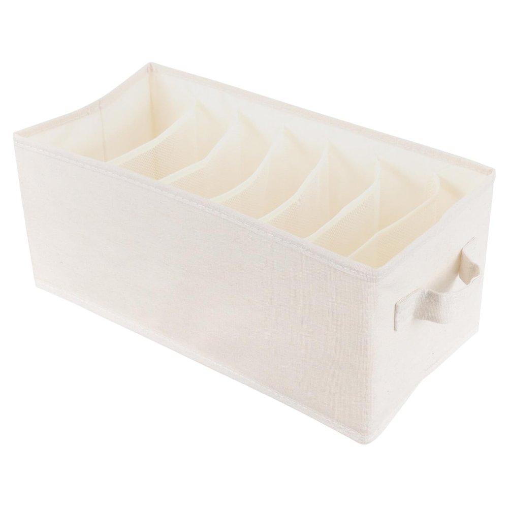 Alipis Household Clothes Organizer Storage Box Multi-grid Clothes Management for Wardrobe Closet for Pants and Boys -compartment