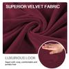 Chaise Lounge Slipcover Stretch Luxury Chair Covers for Living Room Chaise Slipcover with Double Arm Chaise Lounge Slipcover for Bedroom Chaise Soft Jacquard Fabric Machine Washable ( Color : #22 ) view 4