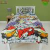 Teenage Mutant Ninja Turtles Power Single Rotary Duvet Cover Set - Bedding Duvet Cover with Pillow Case - Reversible Duvet Cover Set for Kids - Comfortable & Breathable - Cute Design view 4