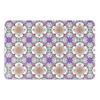 FloorPops x Artsy Mats Flower White Quick Dry Diatomite Non Slip Stone Bath Mat view 1