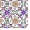 FloorPops x Artsy Mats Flower White Quick Dry Diatomite Non Slip Stone Bath Mat view 4