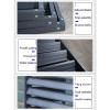 Air Conditioner Covers for Outside Units, All-Weather Outdoor Sturdy Galvanized Steel Fence AC Condenser Protective Cover, Louvered Privacy Fence Panel Screen for Garden (Color : 4 Side, Size : 110x view 4
