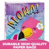 Fun Express Luau Party Activity Paper Treat Bags 12 Pieces view 2