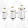 HARAY Kitchens Trash Can 6L / 9L / 12L Intelligent Garbage Cans Home Living Room Automatic Sensor Bathroom Toilet Electric Bedroom Garbage Cans Home Office - Holds Waste (Color : Gold, Size : 6L) view 2