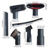 YAXRO Universal Vacuum Nozzle Suction Brush Head Compatible with 32mm 35mm 1 1/4in 1 3/8in Vacuum Cleaner Accessories Crevice Tool for Bed Sofa (Color : HXL2130) view 4