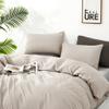 Forxiexie Beige Khaki Comforter Set Twin Size Creamy Brown Bedding Set Soft Women Girls Oatmeal Beige Bedding Comforter Solid Cream Beige Khaki Blanket Quilts Breathable Plain Tan Color Comforter view 3