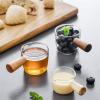 DLUXCA Coffee Carafe Coffee Mini Milk Cup Hand Pulled Sauce Plate Fast Food Plate Tableware Coffee Pot Housewarming Coffee Pot (Size : 50ml) view 4