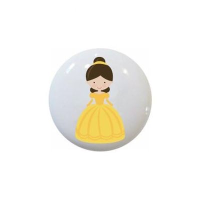 Fairy Tale Princess Fairytale DECORATIVE Ceramic Dresser Drawer PULLS Cabinet Cupboard KNOBS (Belle)