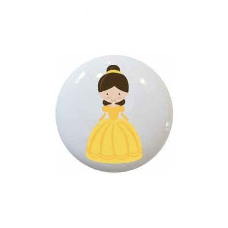 Fairy Tale Princess Fairytale DECORATIVE Ceramic Dresser Drawer PULLS Cabinet Cupboard KNOBS (Belle)
