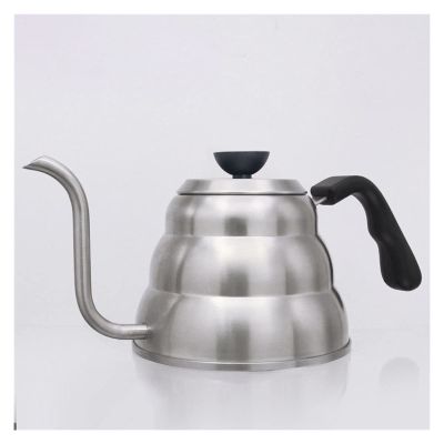 Cafetiere coffee maker Stainless Steel Coffee Pot with Thermometer Coffee Drip Kettle Goose Neck Kettle Teapot Coffee Maker Bottle Kitchen Accessories french press stainless steel coffee pot ( Color :