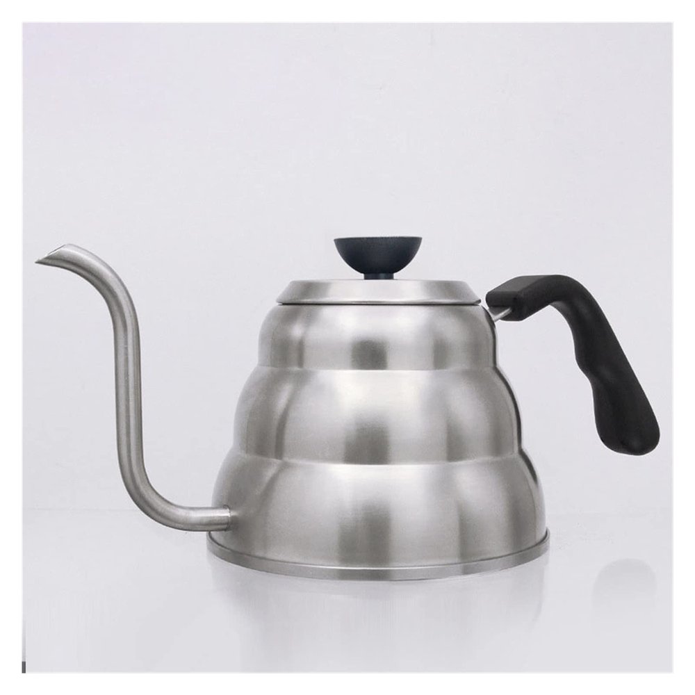 Cafetiere coffee maker Stainless Steel Coffee Pot with Thermometer Coffee Drip Kettle Goose Neck Kettle Teapot Coffee Maker Bottle Kitchen Accessories french press stainless steel coffee pot ( Color :