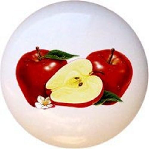 Food Veggies Fruit Herbs Spices Kitchen DECORATIVE Ceramic Dresser Drawer PULLS Cabinet Cupboard KNOBS (16)