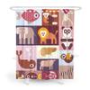 ARTXZDZ Cartoon Animals Shower Curtain - Funny Shower Curtain for Kids Boys Girls - Bathroom Decor - Add Playfulness to Your Bathroom - 12 Plastic Hooks 72x72 Inches view 1