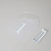 JINMURY Clear Arch Table Numbers for Wedding, 5x7 Inch Arched Acrylic Table Numbers 1-10 with Stands, Clear Acrylic Arch Sign with Holder for Centerpiece, Reception, Wedding, Party, Event view 4