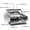 ENPAP Commercial Electric Hamburger Making Machine, Double Layer Bake Hamburger Toaster, Non-Magnetic Stainless Steel, Temperature Controller 50-300 view 4