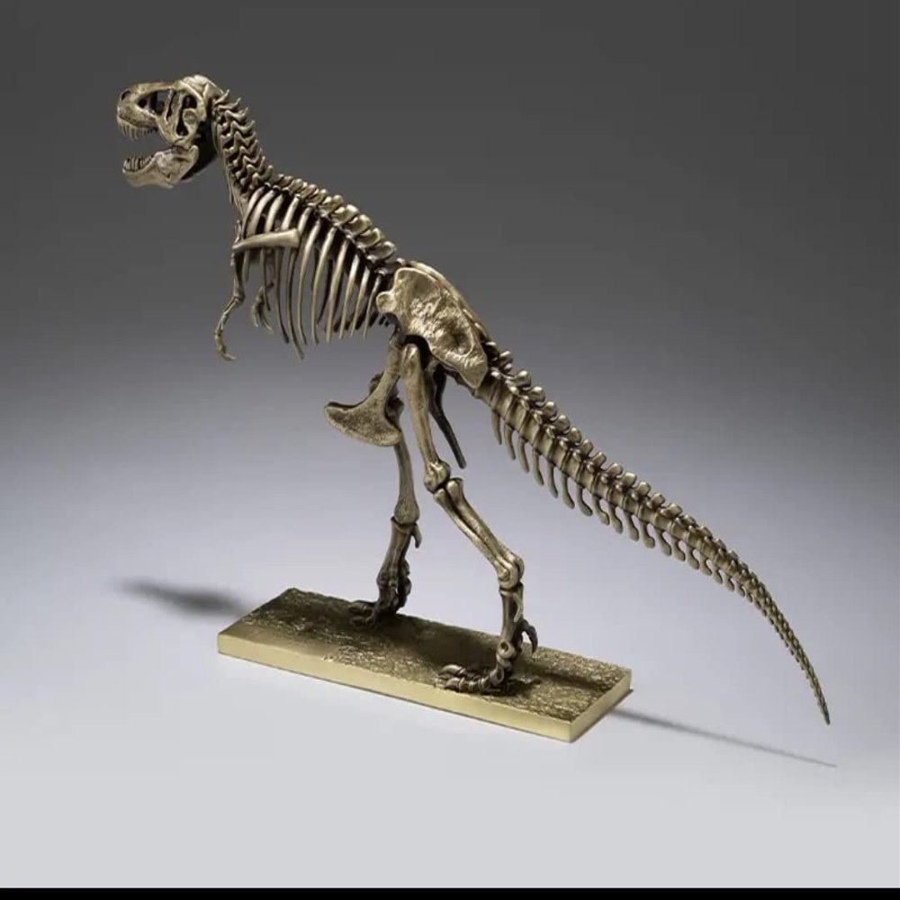 tongshifu Bronze Sculpture Dinosaur Skeleton Home Decoration Decorative Arts and Crafts