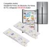 Premium 2Pcs LED Light Strip Set, Replacement and Repair Part for SW BX02B Refrigerator and Freezer, Bright and Energy, Efficient, DC 12V view 2