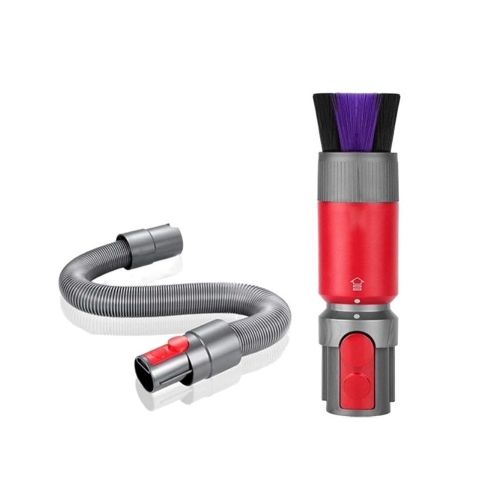 YAXRO Compatible with Dyson V7 V8 V10 V11 V12 V15 Vacuum Cleaner Parts Soft Brush Head Accessories Traceless Dust Removal Soft Brush Head (Color : As Shown-02)