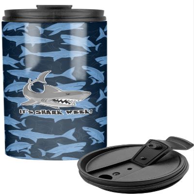YouCustomizeIt Personalized Sharks Stainless Steel Skinny Tumbler - 16 oz
