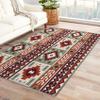 ZDABAOEC Western Rug, 2x3 Rug, Native American Area Rugs for Bedroom Living Room Entryway, Southwestern Aztec Patterned Small Rug, Washable Non Slip Indoor Floor Carpet & Home Decor view 1