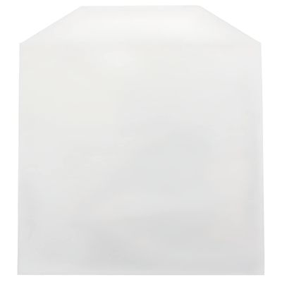 Mediaxpo 50 CPP Clear Plastic Sleeve with Flap 80g (Fits 14mm DVD Case Artwork)