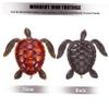 jojofuny Charming Sea Turtle Wall Art Iron Material Wall Decor for Home Decorations view 4
