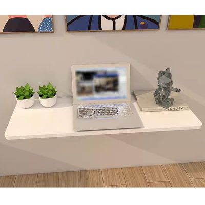 Wall Mounted Floating Folding Table For Kitchen Living Room, Foldable Modern Computer Desk Workstation For Home Office Balcony,Multi-purpose Fold-down Desk ( Size : LxW - 70x40cm/27.5x15.7in )