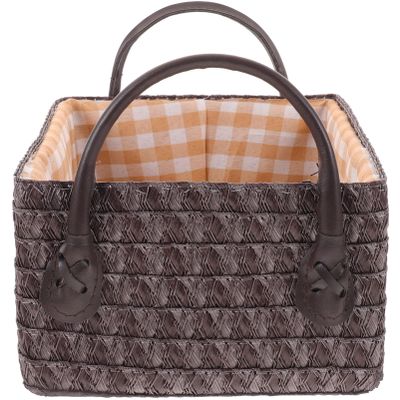 GANAZONO Y Storage Organizer Fabric Bins Woven Storage Basket Organizer for Boys and Girls' Toys Home Decor Storage b