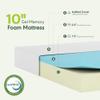 Furinno Tidur Cooling Gel Memory Foam Mattress, 10 Inch, Twin, White view 3