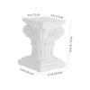 ibasenice 1pc Roman Column Sculpture Elegant Pillar Statue for Wedding Decorations Landscaping Decor Use Lightweight and Sturdy Photo Prop for Events and Ceremonies view 2