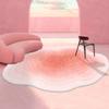 Pink Cute Irregular Shaped Modern Abstract Area Rug for Living Room Dining Room Bedroom Contemporary Art Deco Carpet 5x7 Boho Hallway Kitchen Runner Rug view 1