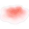 Pink Cute Irregular Shaped Modern Abstract Area Rug for Living Room Dining Room Bedroom Contemporary Art Deco Carpet 5x7 Boho Hallway Kitchen Runner Rug view 4