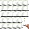 Tigeen 100 Pieces Bean Sprout Hair Clip Funny Plant Hairpins Grass Flower Butterfly Mushroom Hair Accessories (Classic Style) view 1