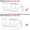 Custom Made Uppland Couch Velvet Replacement Cover Only Fits IKEA Uppland 3 Seat Sofa (Not Ektorp Sofa!!!),Uppland Sofa Cover,Only Cover (Cold White) view 2