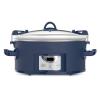 7qt One Touch Cook and Carry Slow Cooker - Blue view 1