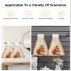 1 Pcs Hanging Kitchen Hand Towels, Thanksgiving Super Soft Microfiber Tie Towels Aborbent Washcloth for Bathroom Oven Tea Bar Orange Brown Squirrel Pinecone Maple Leaves Fall view 4