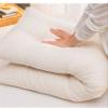 Large Bolster Triangular Headboard Pillow Corduroy Support Backrest Bed Rest Reading Pillow Lumbar Positioning Upholstered for Sitting in Bed,Green,70inch/180cm view 4
