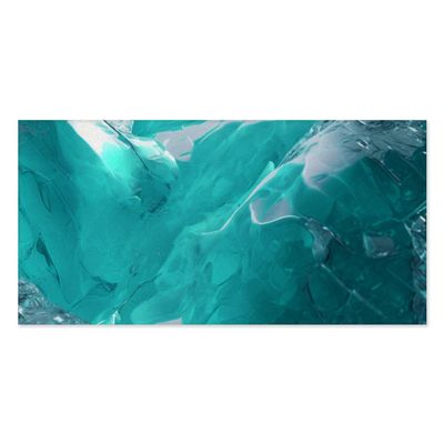 Blue Pattern Mink-Cotton Towel - Good for Bathroom