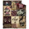 Anxiety Gothic Blanket,Lightweight Flannel Kids Lovers Throw Blanket Gifts for Girls in All Season,Blanket for Bed/Couch/Sofa 90"x120" for Whole Family view 2