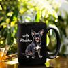 Personalized Chihuahua Black Coffee Mug Cup With Name, Customized Chihuahua Ceramic Mug 11 Oz 15 Oz, Chihuahua Dog Lover Coffee Cup Gift For Dog Dad Dog Mom, Chihuahua Pet Travel Mug, Chihuahua Mugs view 4