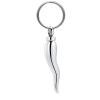 Cremation Jewelry for Ashes Stainless Steel Italian Horn Keepsake Pendant Holder Ashes for Pet Human Memorial Urn Keychain,Black view 3