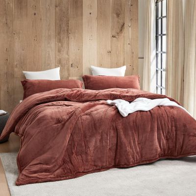 Byourbed Wait Oh What - Coma Inducer Queen Comforter - Maple Syrup