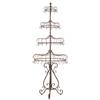 Zaer Ltd. 85" Tall Elegant Metal Display Stand with Hooks London 1820" (Antique Bronze) view 1