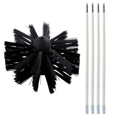 1 Set Dryer Cleaning Brush Brush Nylon Chimney Air Vent Cleaning Kit for Drill Kitchen Tools Chimney Sweep Stove Electric